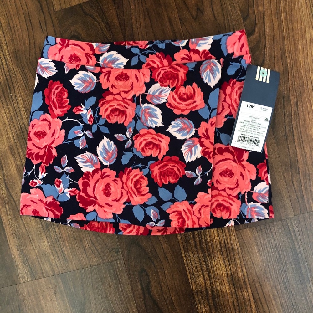 BNWT OshKosh floral skirt
